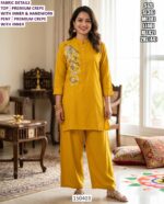 Premium Cotton & Crepe Designer Kurti Pant Set Collection