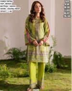 Elegant Digital Print Rayon Outfit For Women