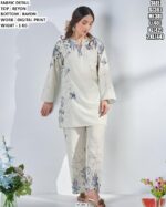 Elegant Digital Print Rayon Outfit For Women