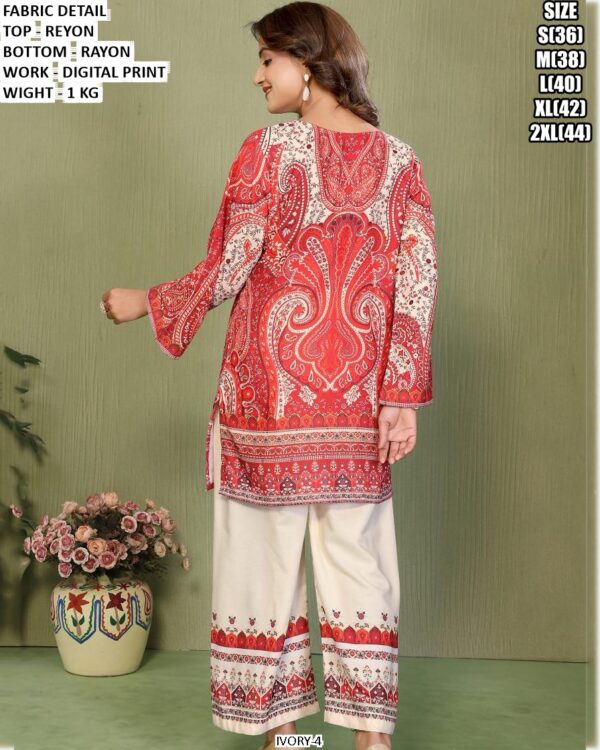 Designer Rayon Co Ord Set For Women