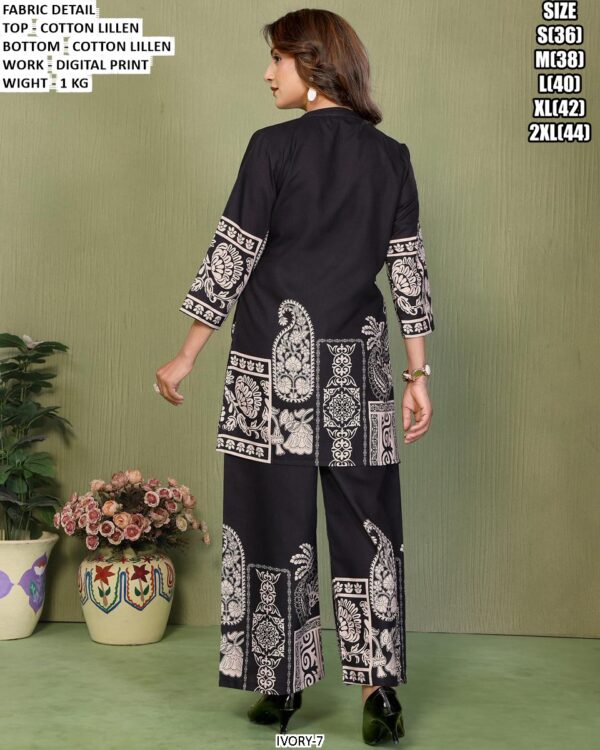 Daily Wear Cotton Lillen Printed Women’s Set