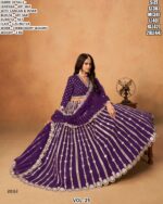 Elegant Embroidered Lehenga Choli With Sequins Work