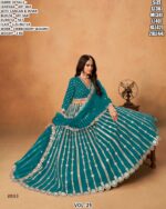 Elegant Embroidered Lehenga Choli With Sequins Work