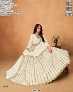 Elegant Embroidered Lehenga Choli With Sequins Work