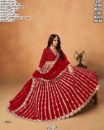Elegant Embroidered Lehenga Choli With Sequins Work