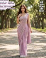 Women’s Designer Saree And Crop Top  Party Wear Collection