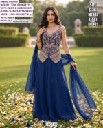 Women’s Designer Saree And Crop Top  Party Wear Collection