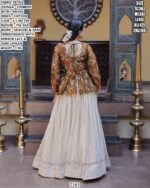 Stylish Lehenga Set With Sequins, Mirror Lace And Flair