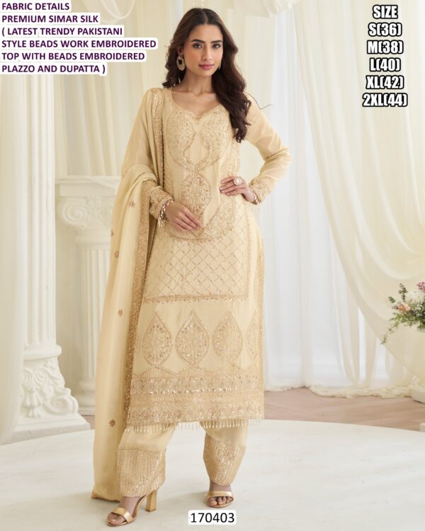 Women’s Premium Simar Silk Pakistani Style Suit Set