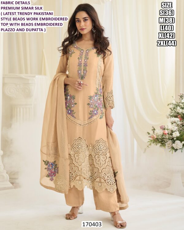 Women’s Premium Simar Silk Pakistani Style Suit Set