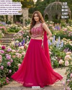 Designer Embroidered Ethnic Wear Set With Dupatta