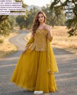 Designer Embroidered Ethnic Wear Set With Dupatta