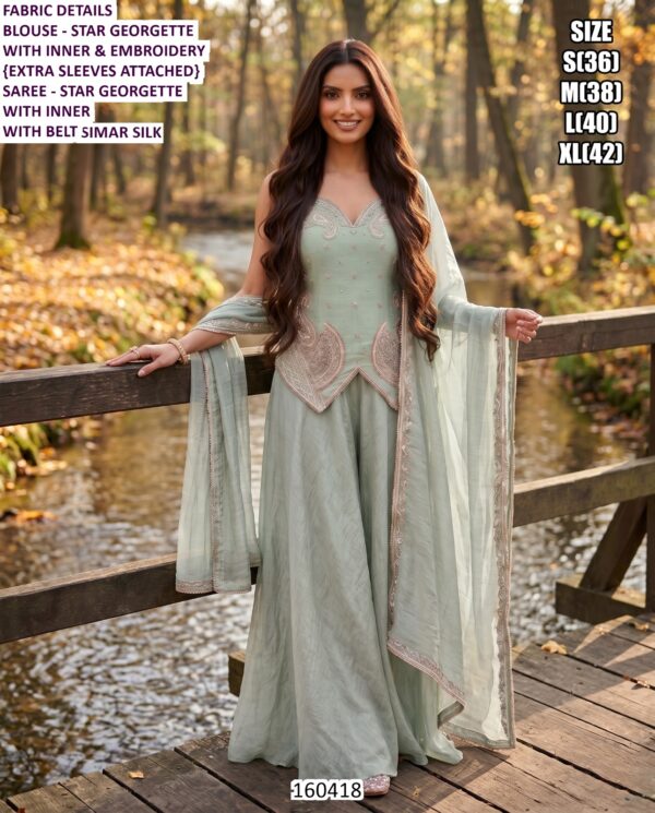 Women’s Designer Party Wear Saree And Indo Western Collection