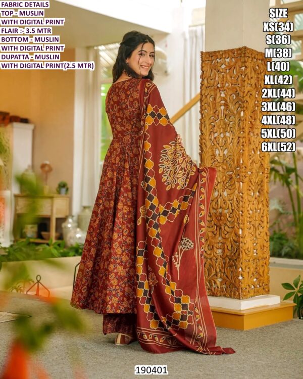 Party Wear Printed Palazzo Suit For Women