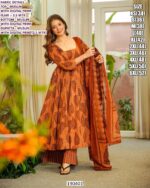 Party Wear Printed Palazzo Suit For Women