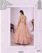 Designer Soft Net Georgette Lehenga Set With Sequence Thread Zari Embroidery