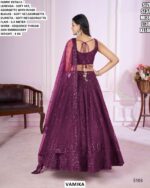 Designer Soft Net Georgette Lehenga Set With Sequence Thread Zari Embroidery