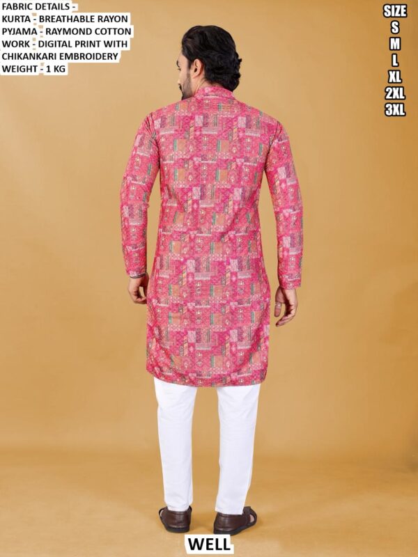 Traditional Kurta Pyjama For Men