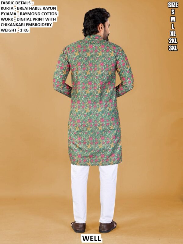 Traditional Kurta Pyjama For Men
