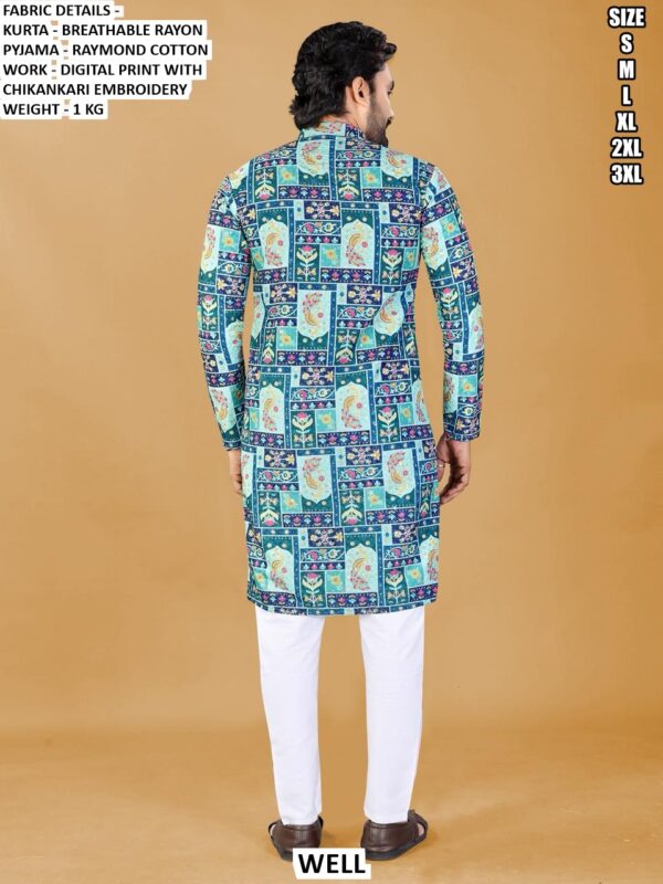 Traditional Kurta Pyjama For Men