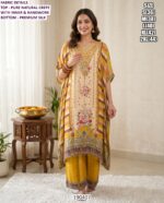 Designer Natural Crepe Ethnic Set For Women