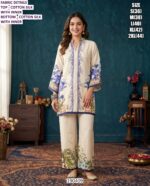 Designer Chinon Silk Kurta Pant Set For Women