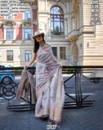 Luxury Digital Print Saree For Festive And Party Wear