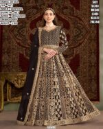 Premium Net Anarkali Gown With Sequence Embroidery Dupatta