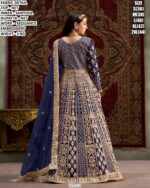 Premium Net Anarkali Gown With Sequence Embroidery Dupatta