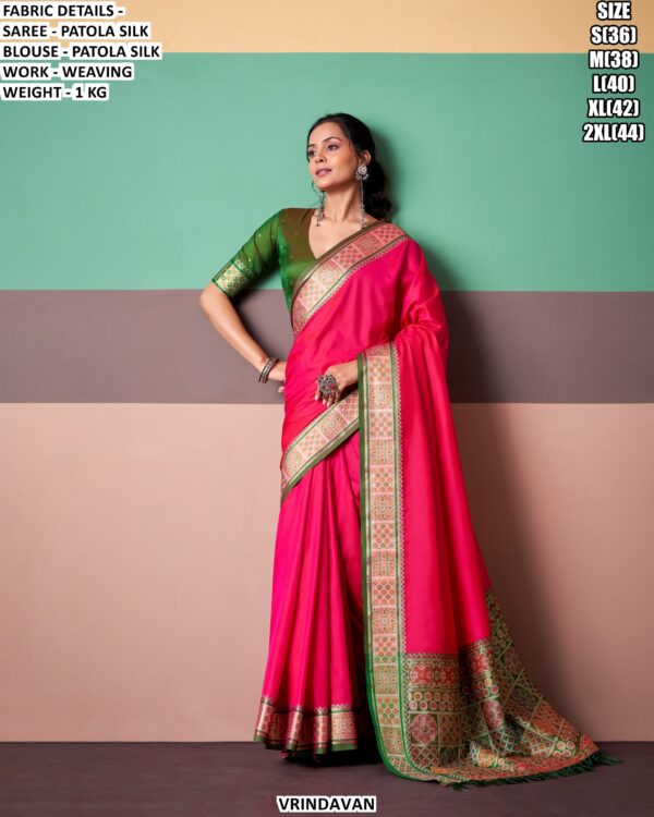 Exclusive Patola Silk Saree For Special Occasions