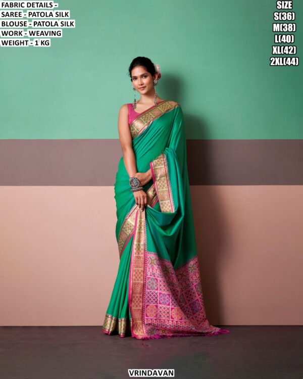 Exclusive Patola Silk Saree For Special Occasions