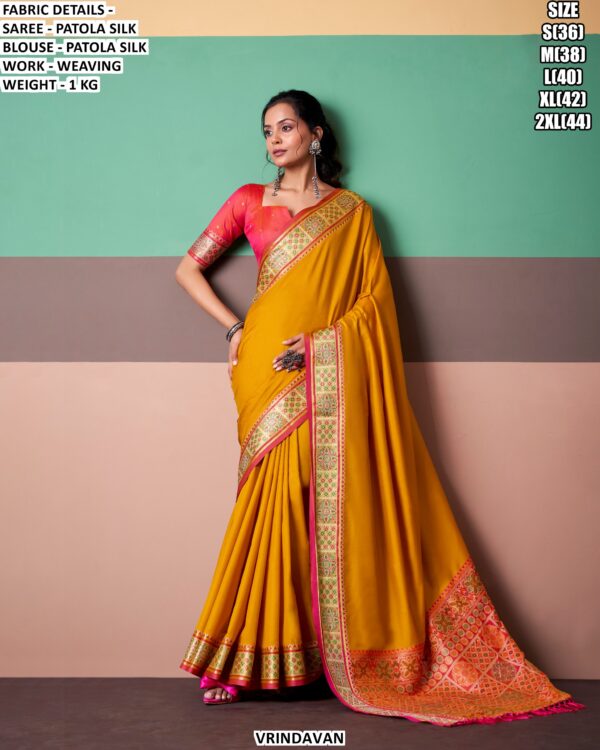 Exclusive Patola Silk Saree For Special Occasions