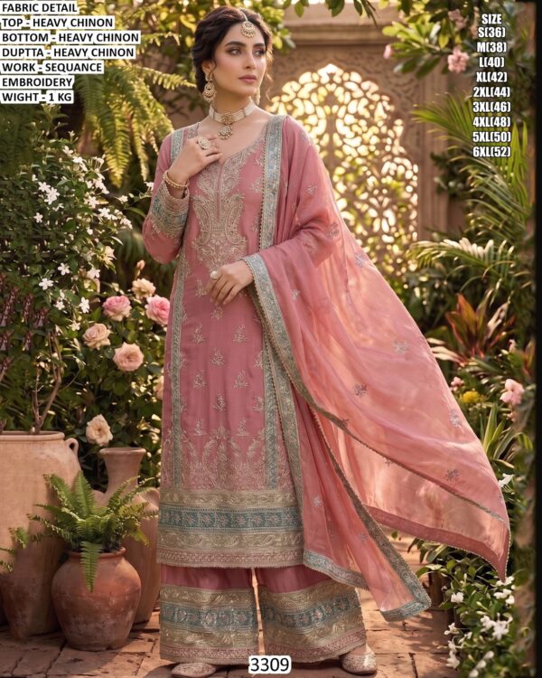 Exclusive Ethnic Suit Set With Premium Sequence Detailing