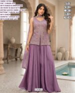 Designer Party Wear Kurti Palazzo Set Collection