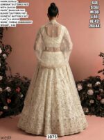 Stylish Butterfly Net Lehenga Set With Thread Embroidery Work