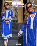 Premium Pure Georgette Designer Suit Set For Women