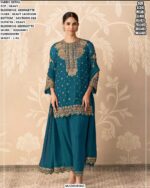 Designer Women Ethnic Set With Heavy Embroidered Detailing