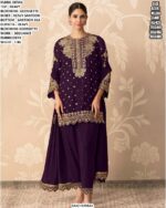 Designer Women Ethnic Set With Heavy Embroidered Detailing