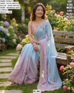 Luxury Occasion Wear Saree With Premium Blanded Finish