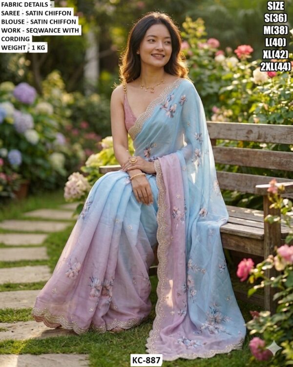 Luxury Occasion Wear Saree With Premium Blanded Finish