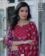 Pure Cotton Printed Suit Set With Matching Bottom And Dupatta