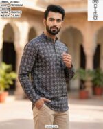 Premium Cotton Printed Shirt For Stylish Men’s Collection