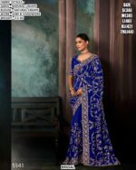 Stylish Fancy Saree With Aari And Handwork
