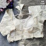 Elegant Embroidered Blouse For Saree And Ethnic Styling