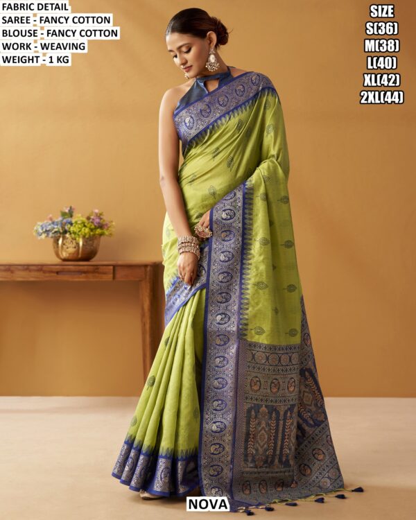 Traditional Women Saree With Rich Weaving Design