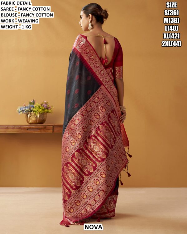 Traditional Women Saree With Rich Weaving Design