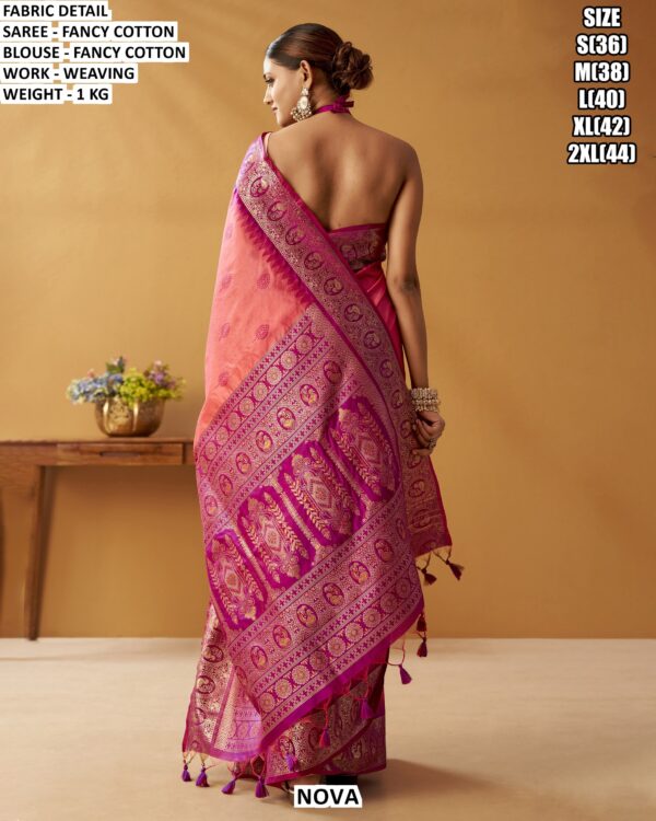 Traditional Women Saree With Rich Weaving Design