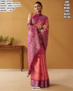Traditional Women Saree With Rich Weaving Design