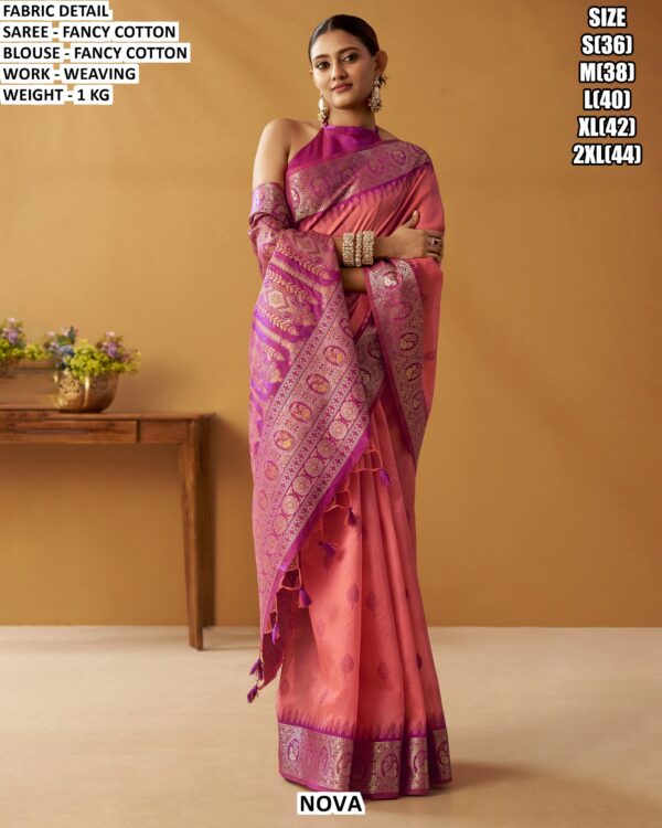 Traditional Women Saree With Rich Weaving Design