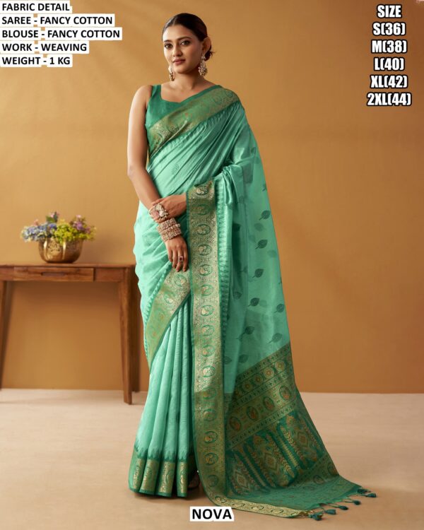 Traditional Women Saree With Rich Weaving Design